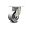 Service Caster 4 Inch Kingpinless Semi Steel Wheel Swivel Top Plate Caster SCC-KP30S420-SSR - alternate 1